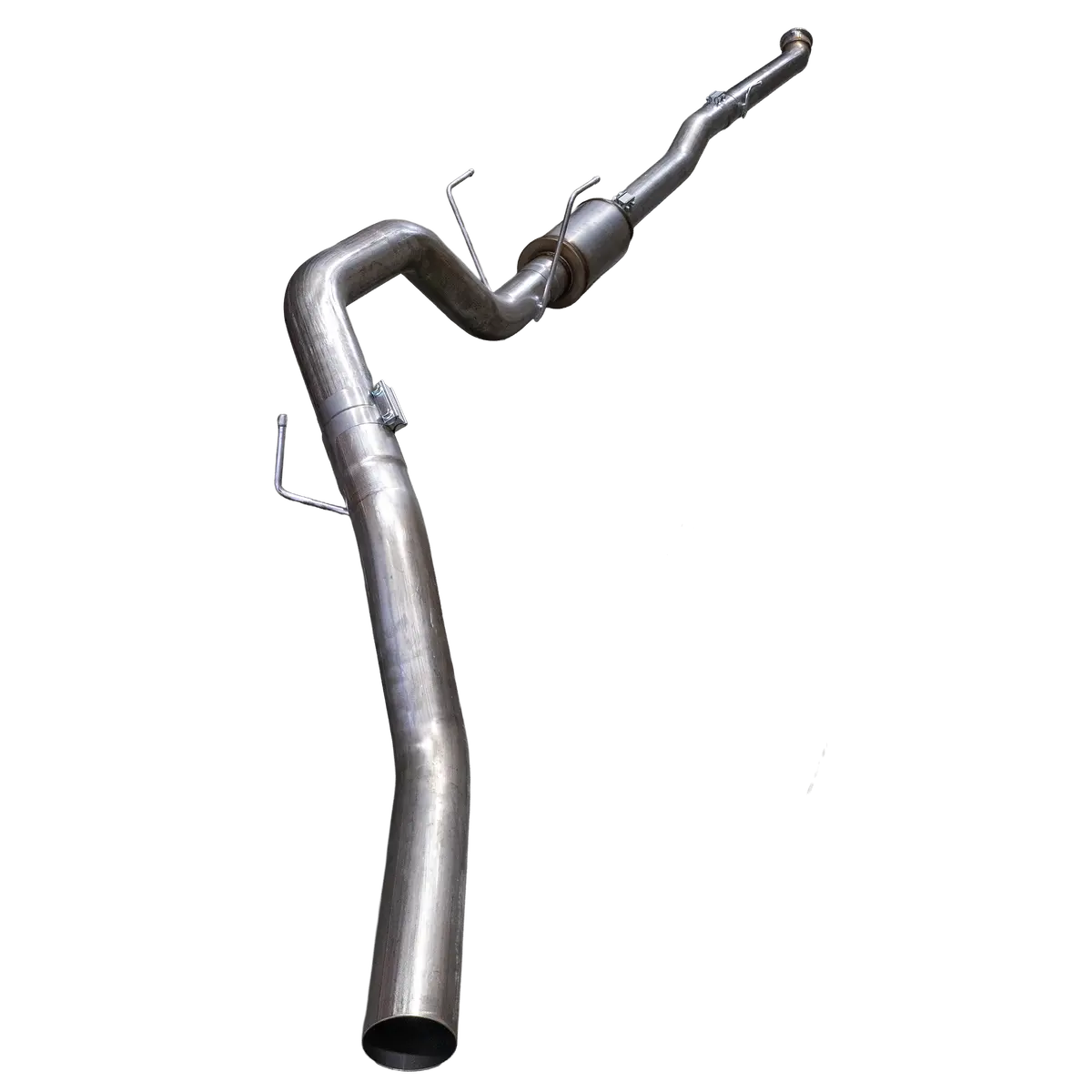 2019+ Cummins 4" Ss Flexpipe Back Exhaust System - W/ Muffler (Ddc-4D19m) 1