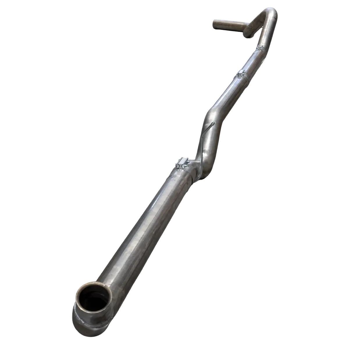 2001-2007 Duramax 4" Ss Downpipe Back Exhaust System - No Muffler (Ddc-4Gm01) 2