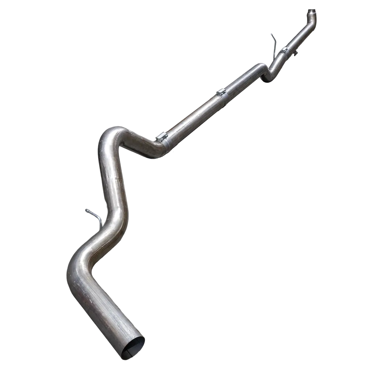 2001-2007 Duramax 4" Ss Downpipe Back Exhaust System - No Muffler (Ddc-4Gm01) 1