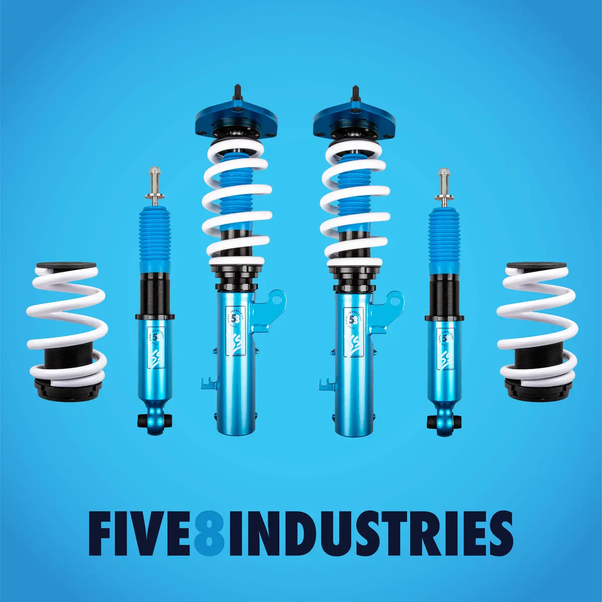 11-16 Chevrolet Cruze Five8 Industries Coilovers 1