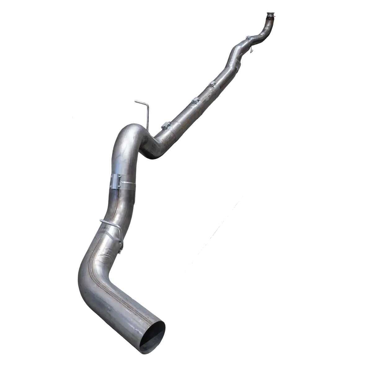 2017-2019 Duramax 5" Ss Downpipe Back Exhaust System - No Muffler (Ddc-5Gm17) 1