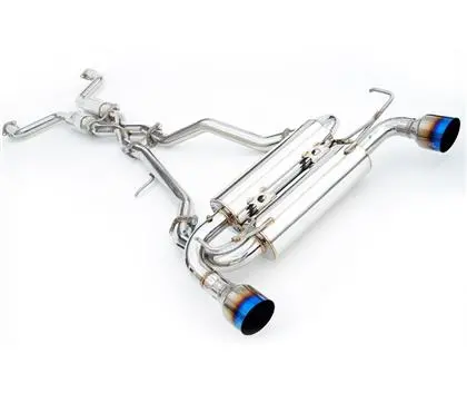 Invidia 09+ 370Z Gemini Rolled Stainless Steel Tip Cat-Back Exhaust 1