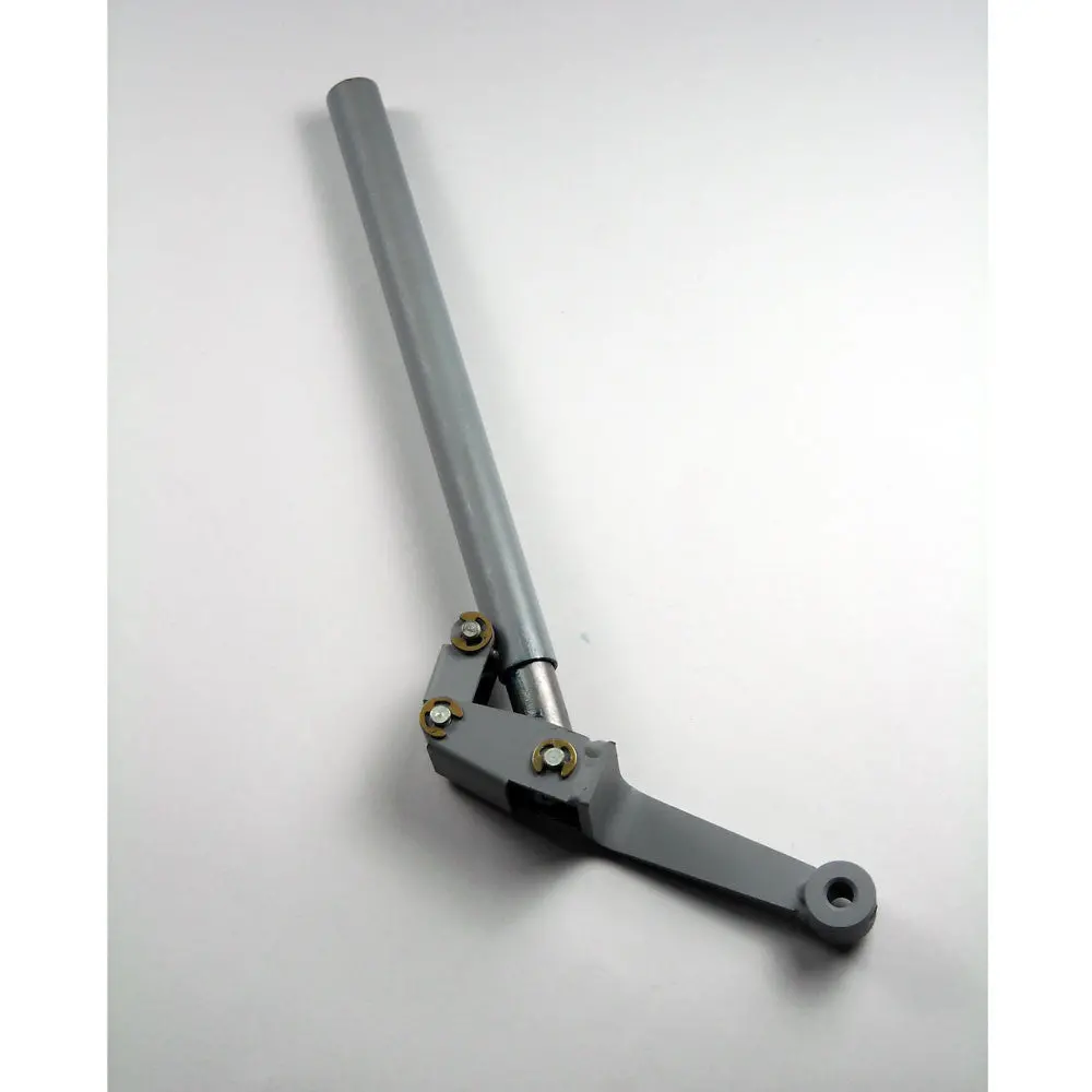 #669R 7/16" Dia Rh Offset Trailing Link Robostrut 3 1/2" Wheel Max 1