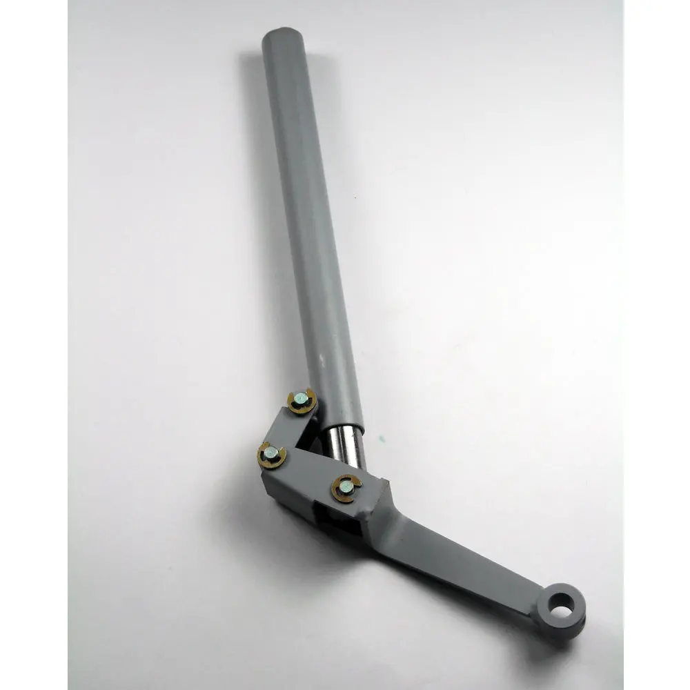 #687L 5/8" Dia Lh Offset Trailing Link Robostrut 4 1/2" Wheel Max 1