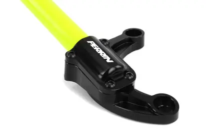 Perrin 08-16 Wrx/Sti Front Neon Yellow Strut Brace 1