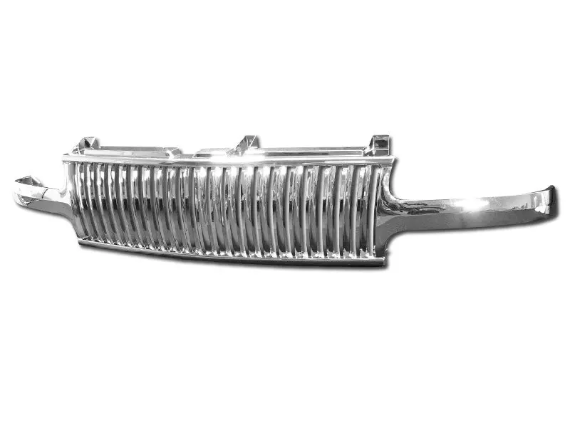 Armordillo 1999-2002 Chevy Silverado 1500 Vertical Grille Chrome 1
