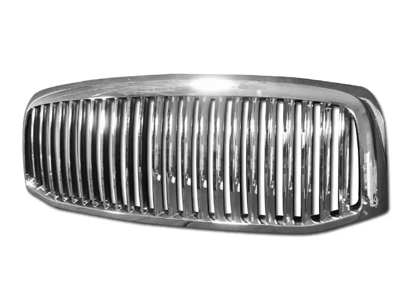 Armordillo 2006-2009 Dodge Ram 2500/3500 Vertical Grille Chrome 1