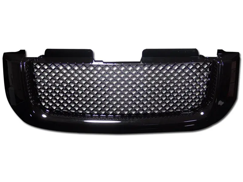 Armordillo 2002-2009 Gmc Envoy Xl Mesh Grille Gloss Black 1