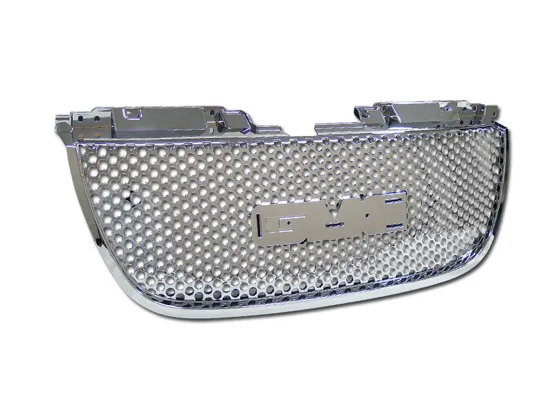Armordillo 2007-2014 Gmc Yukon Mesh Grille Chrome 1