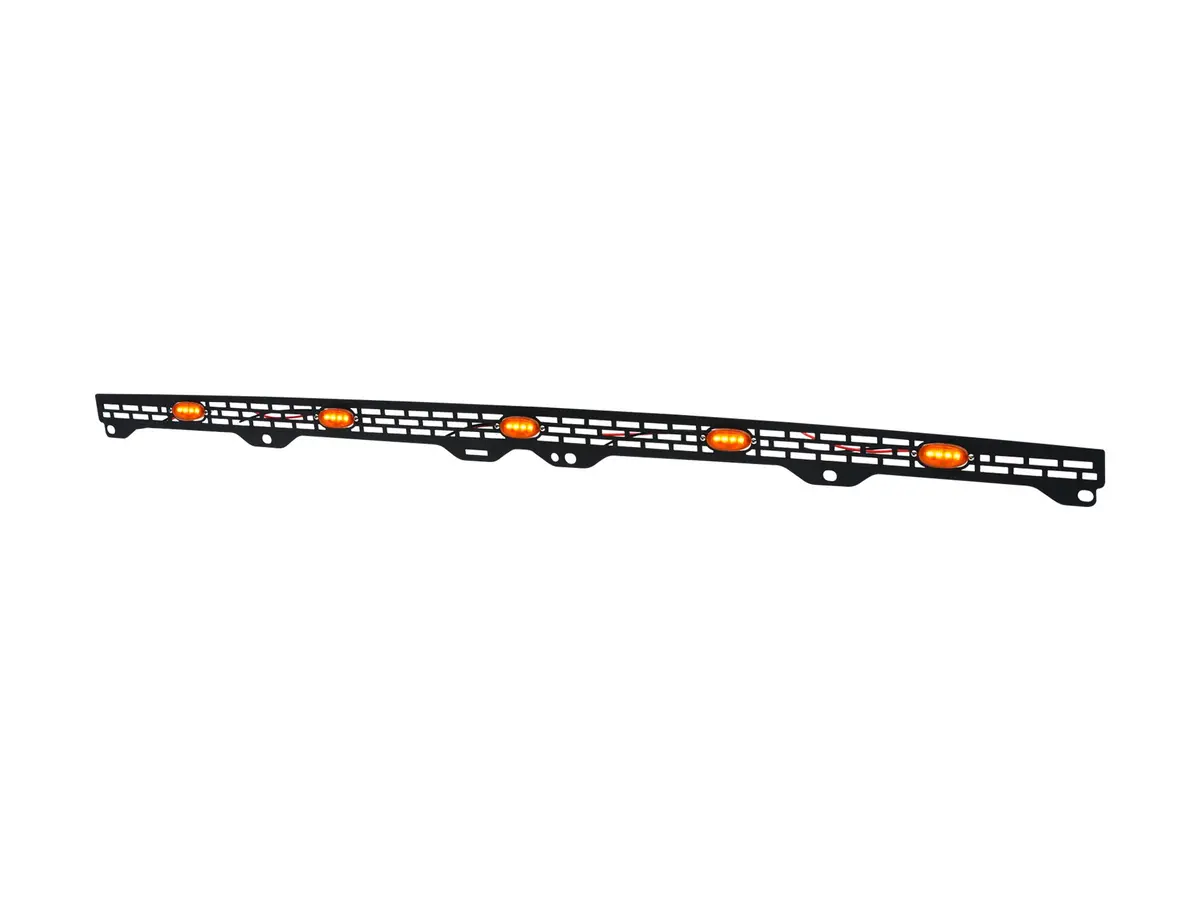 Armordillo 2014-2020 Toyota Tundra Hood Insert W/Amber Lights 1