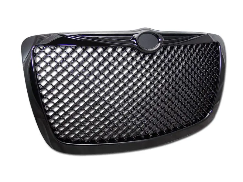 Armordillo 2005-2010 Chrysler 300/300C Mesh Grille Matte Black 1