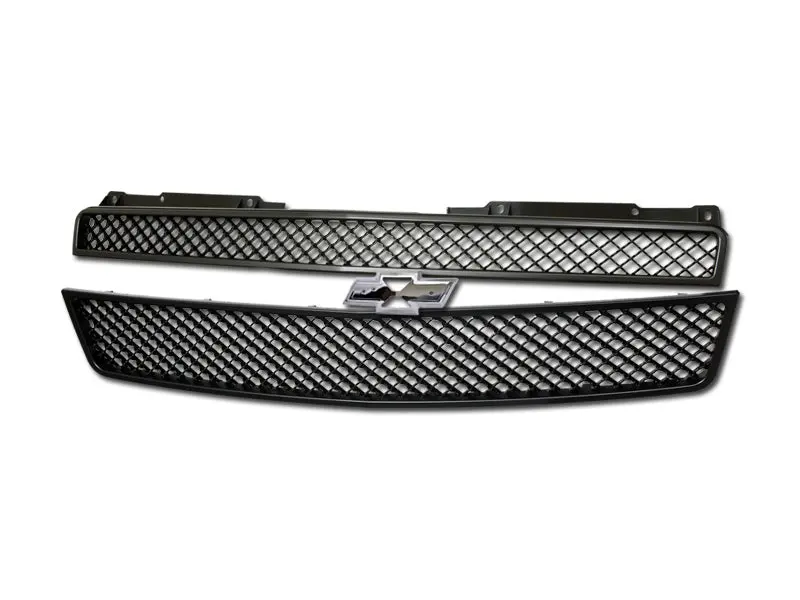 Armordillo 2007-2014 Chevy Tahoe Mesh Grille Matte Black 1