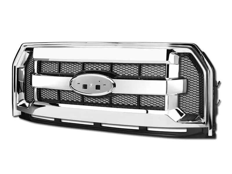 Armordillo 2015-2017 Ford F-150 Oe-Style Grille Chrome/Black 1