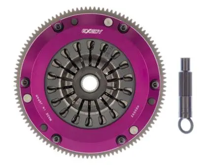 Exedy 1996-2006 Mitsubishi Lancer Evolution L4 Hyper Twin Cerametallic Clutch Sprung 1