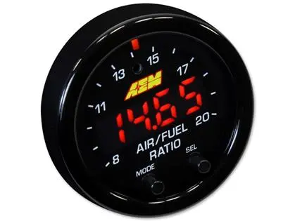 Aem X-Series Obdii Wideband Uego Afr Sensor Controller Gauge 1