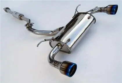 Invidia '13-'16 Scion Frs Q300 Rolled Titanium Tips Cat- Back Exhaust 1