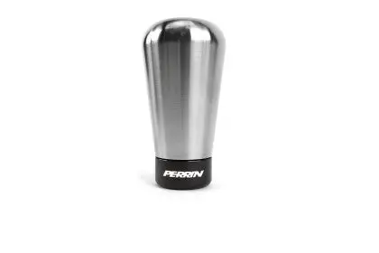 Perrin '15-'19 Wrx W/ Rattle Fix Tapered 1.8In Brushed Stainless Steel Shift Knob 2