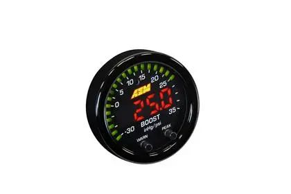 Aem X-Series Boost Pressure Gauge -30Inhg 35Psi Gauge 1