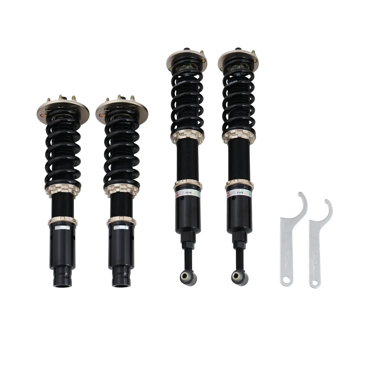 Bc Racing Br Series Coilovers : 00-03 Acura Tl/01-03 Acura Cl/98-02 Honda Accord A-05-Br 1