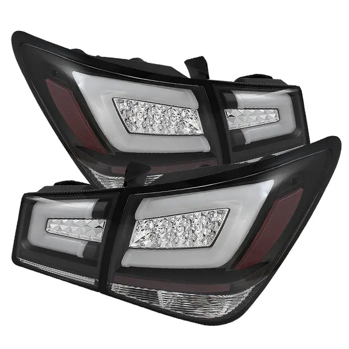 11-16 Chevrolet Cruze Spyder Tail Lights - Black 1