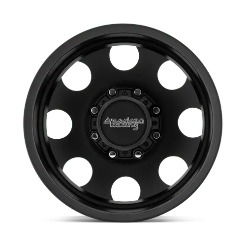 American Racing Rear Ar204 Baja Dually - Satin Black 3