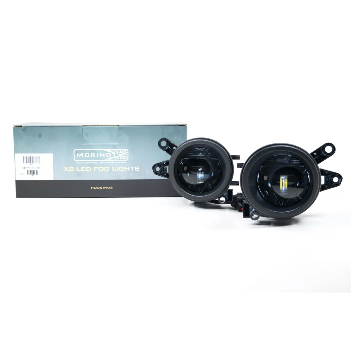 Audi B6 / B7 Xb Led Black Fog Lights (Lf642) 1