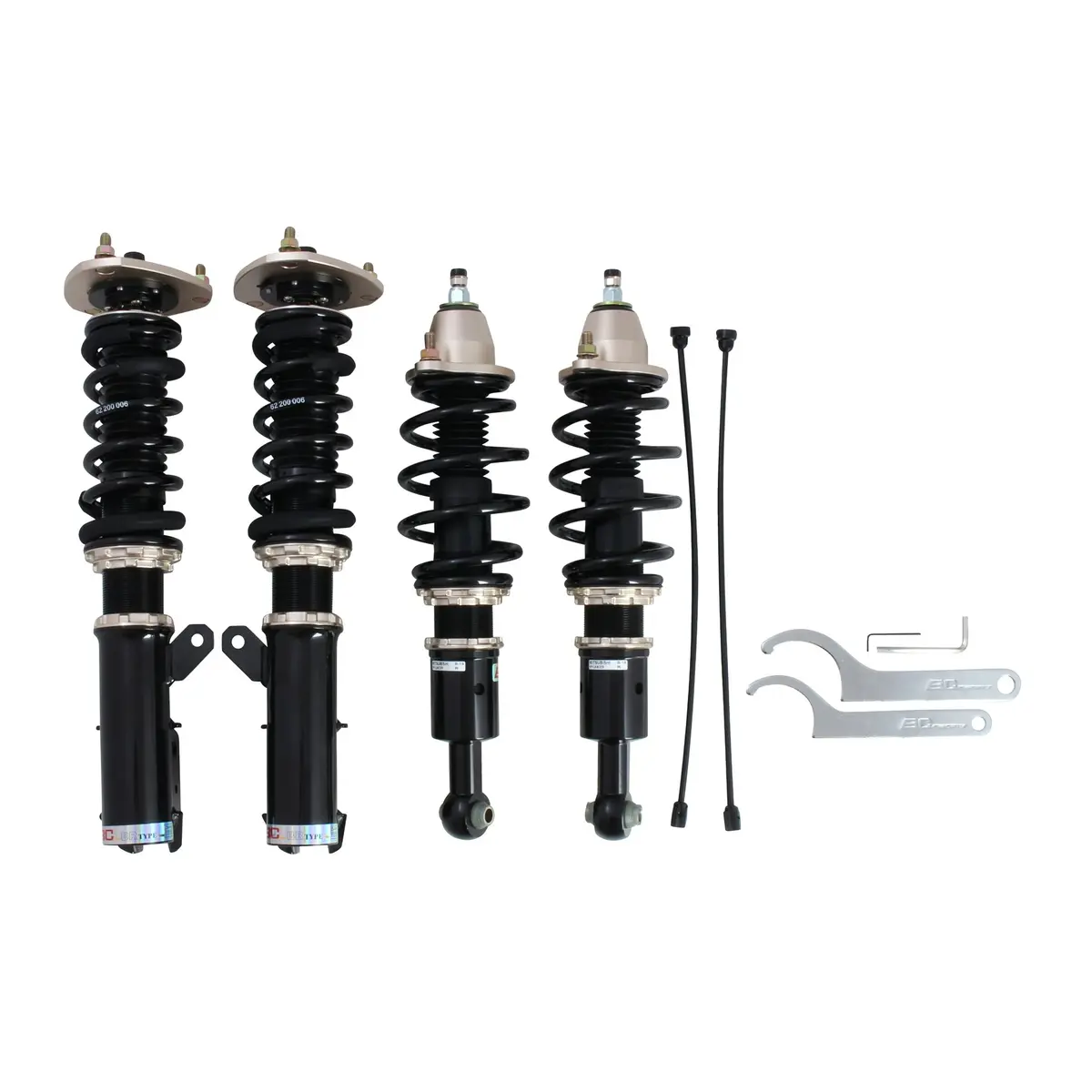 Bc Racing Br Series Coilovers : 08-17 Mitsubishi Lancer Fwd/Awd B-19-Br 1