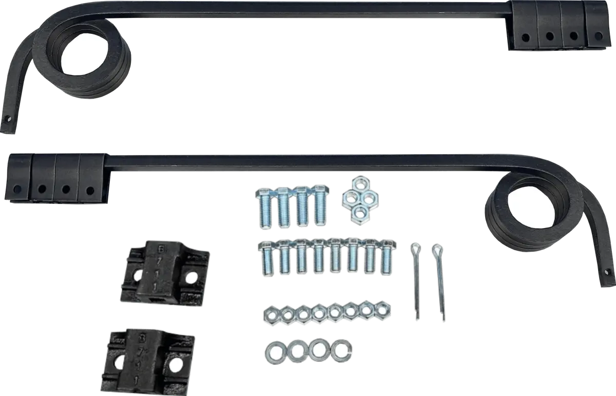 Betts Hd B23 Coiled Straight Mud Flap Hanger Kit 1