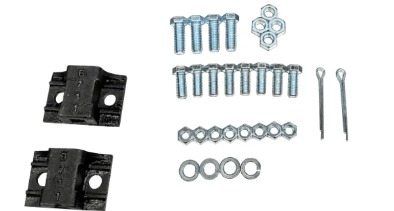 Betts Hd B23 Coiled Straight Mud Flap Hanger Kit 2