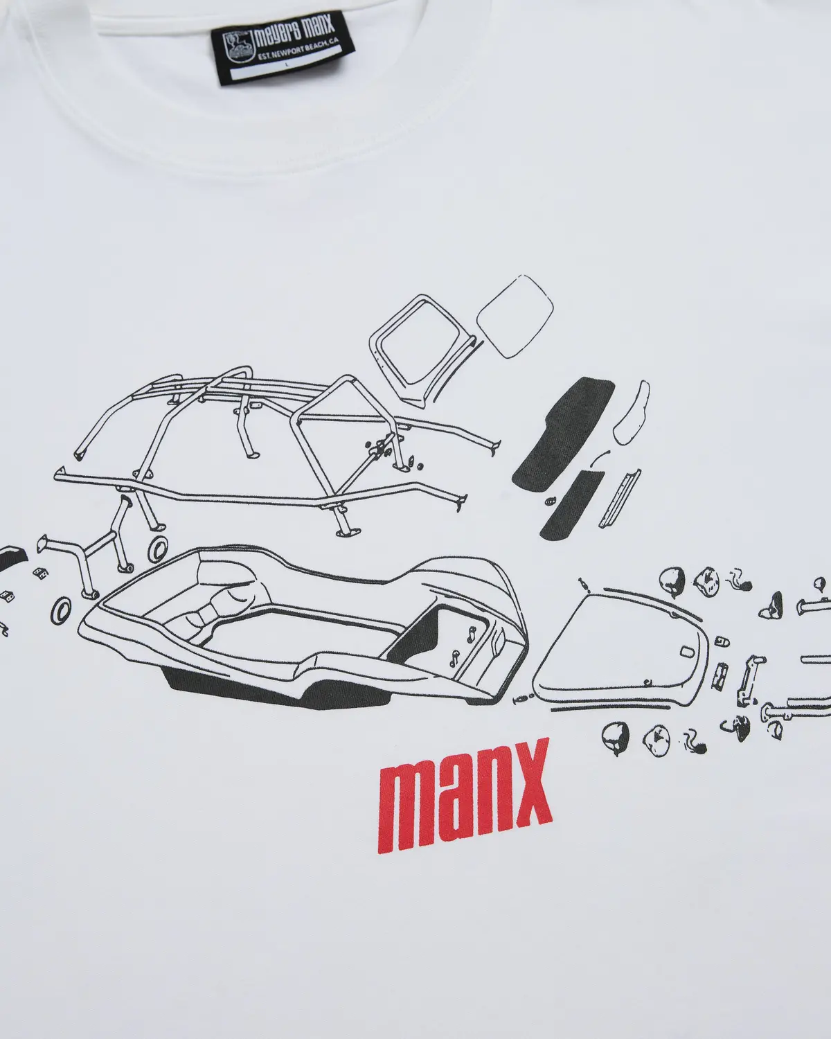 Blueprint Tee White 2