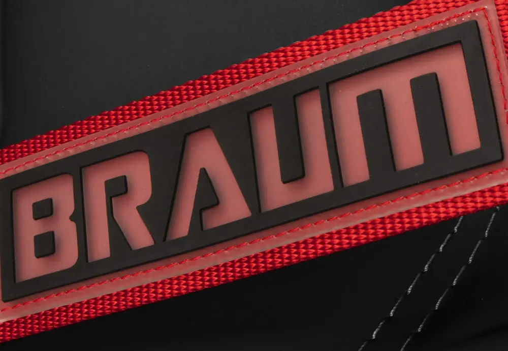 Braum 4 Pt – Racing Harness 2” Strap (Red) Brh-Rdp4 2