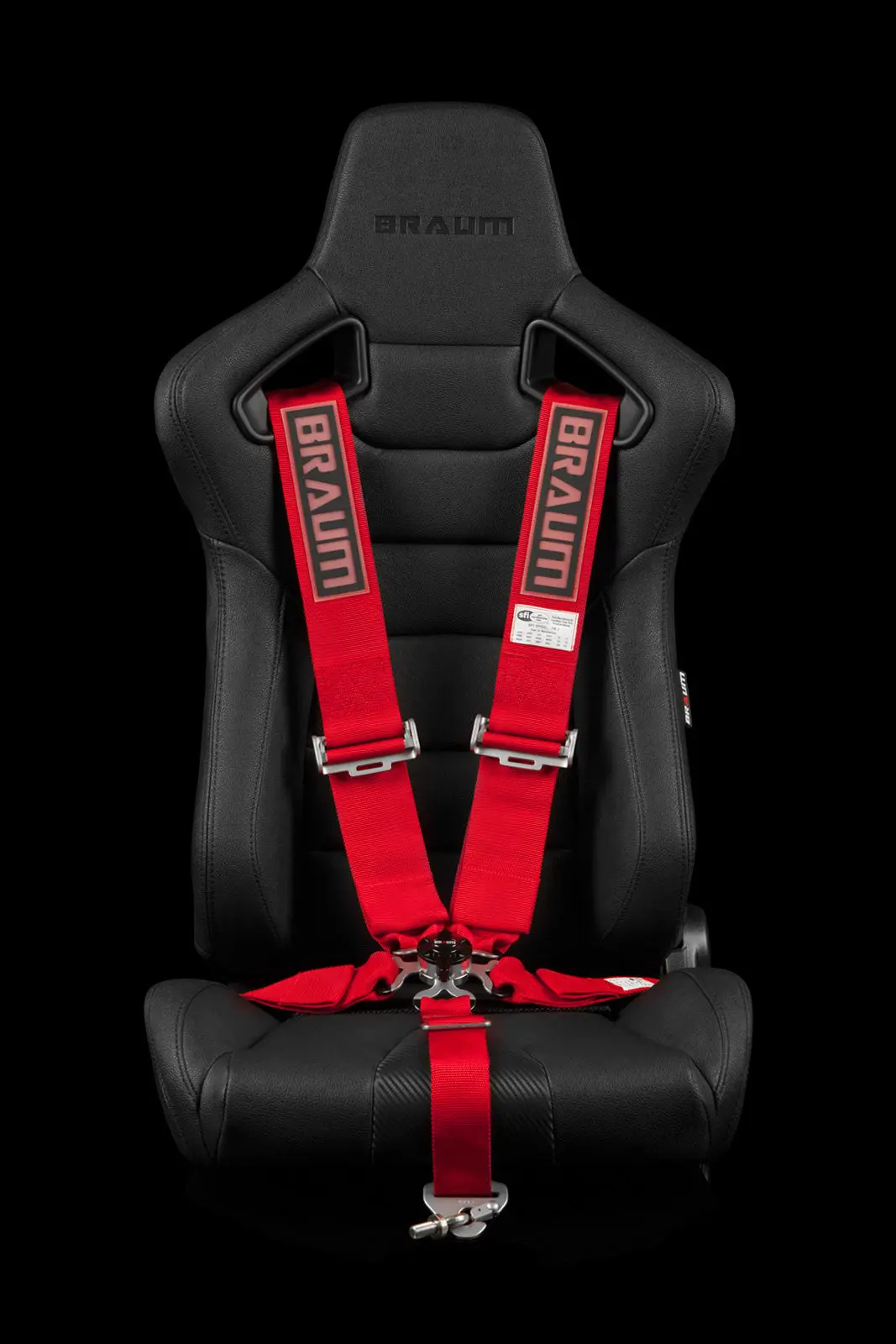 Braum 5 Pt – Sfi 16.1 Racing Harness (Red) Brh-Rds5 1