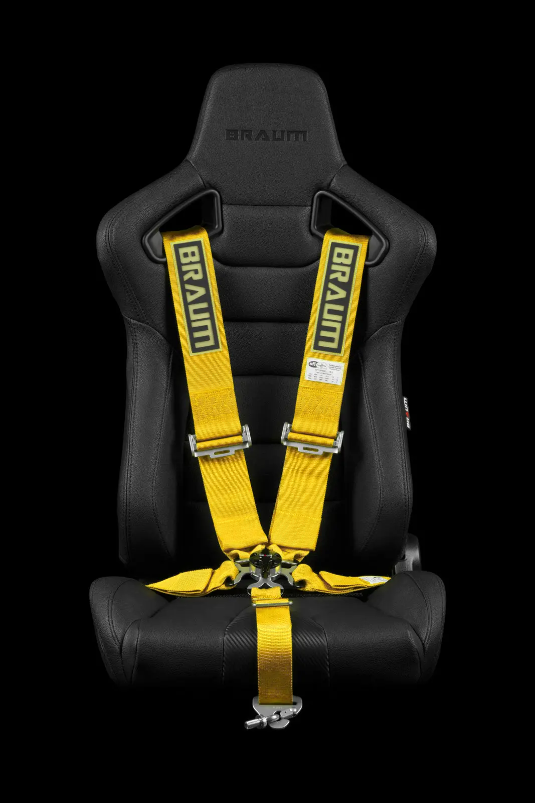 Braum 5 Pt – Sfi 16.1 Racing Harness (Yellow) Brh-Yls5 1
