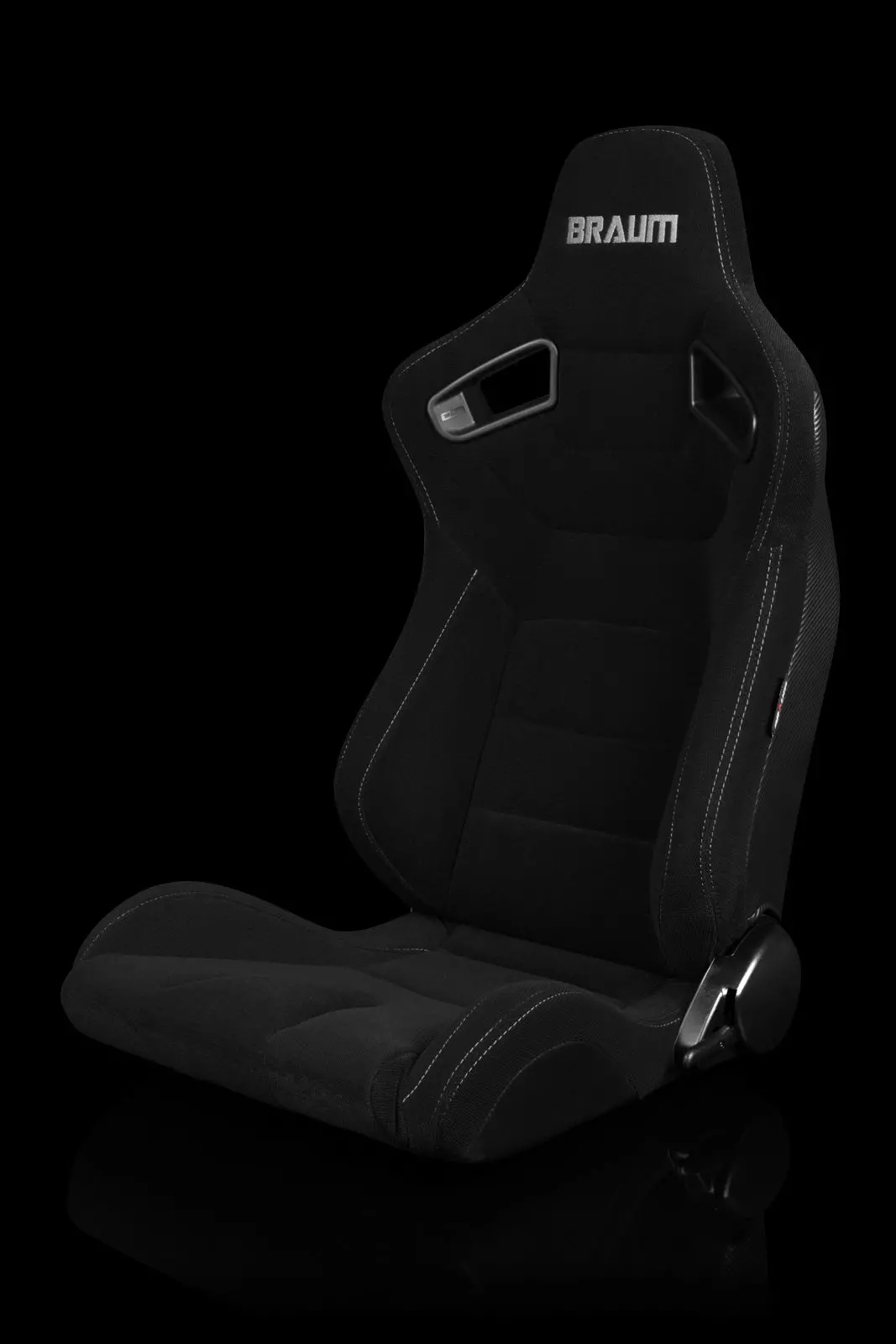 Braum Elite Series Racing Seats (Black Cloth) – Pair (Brr1-Bfgs) 1