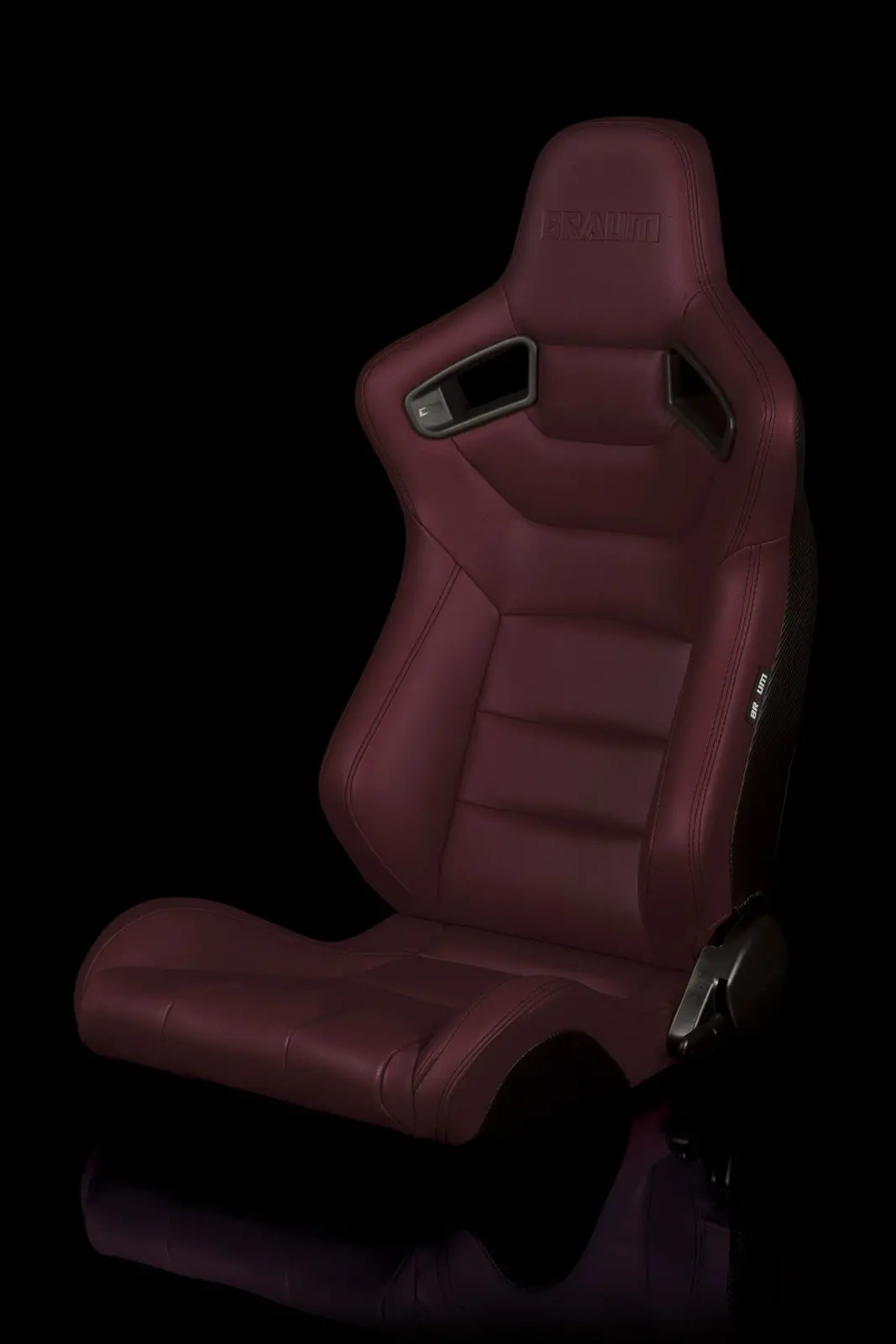 Braum Elite Series Racing Seats (Maroon) – Pair (Brr1-Mrbs) 1
