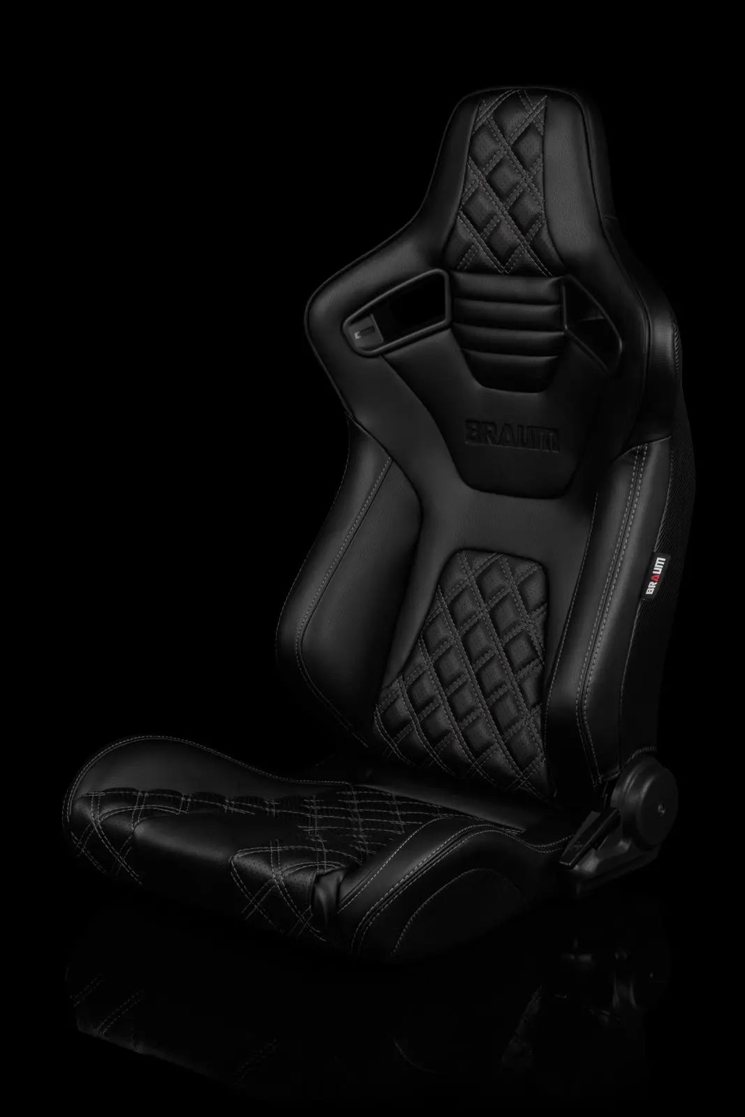 Braum Elite-X Series Racing Seats ( Diamond Ed. | Black Piping ) – Pair (Brr1x-Bddgs) 1