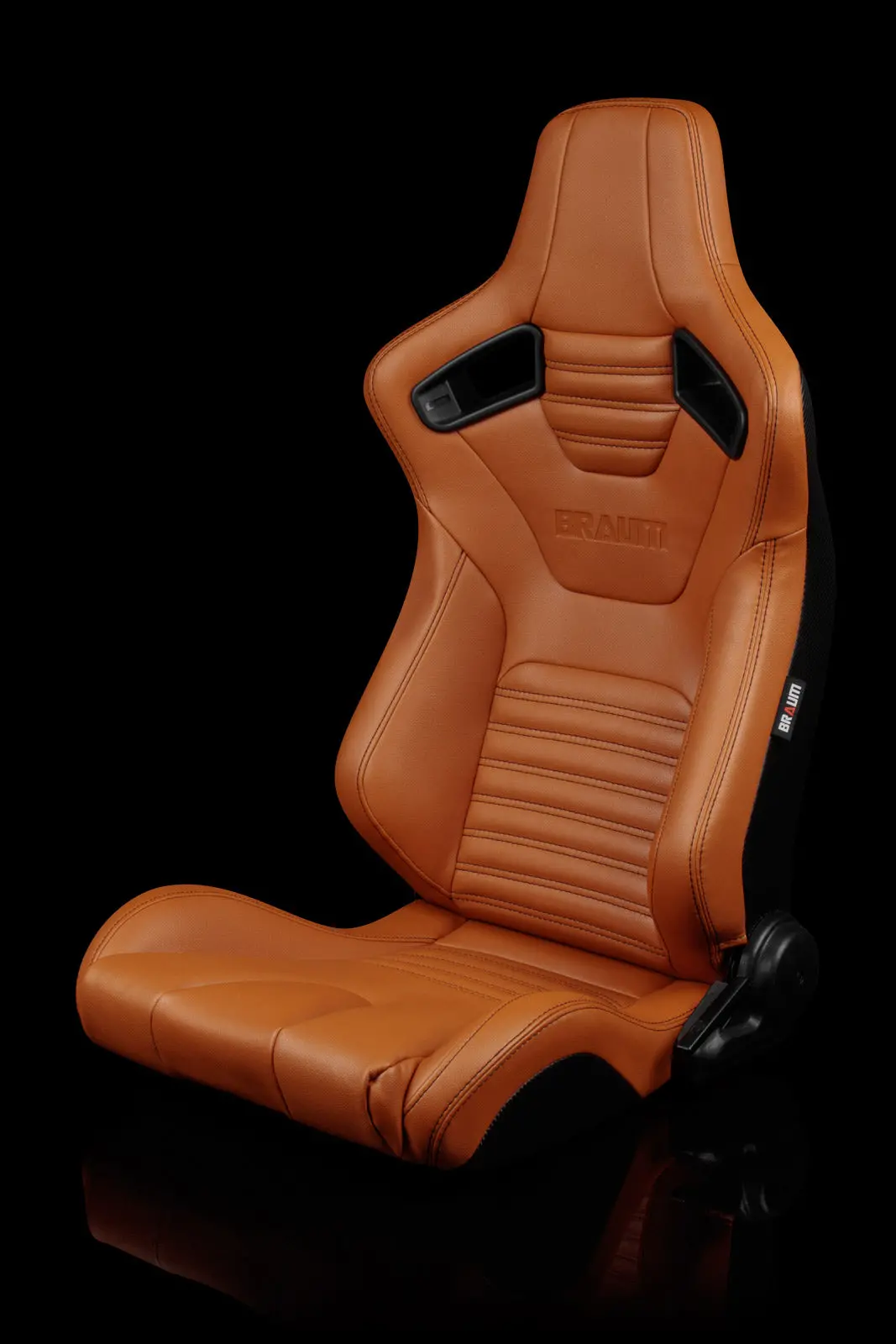 Braum Elite-X Series Racing Seats (British Tan Leatherette) – Pair (Brr1x-Btbs) 1