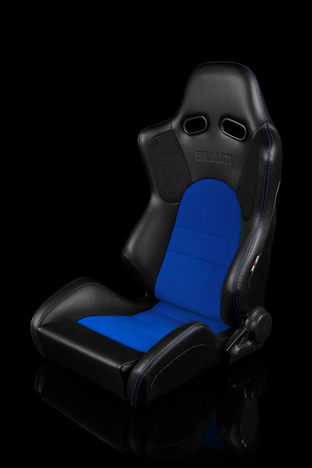Braum Advan Series Racing Seats (Black & Blue) – Pair (Brr2-Bkbu) 1
