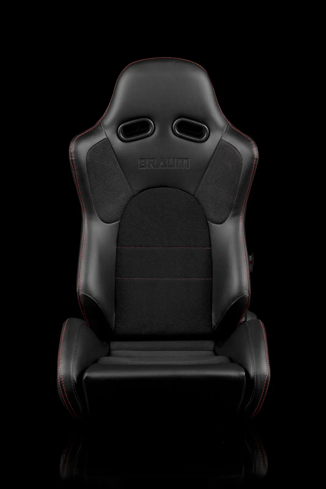 Braum Advan Series Racing Seats (Red Stitching) – Pair (Brr2-Bkrs) 2