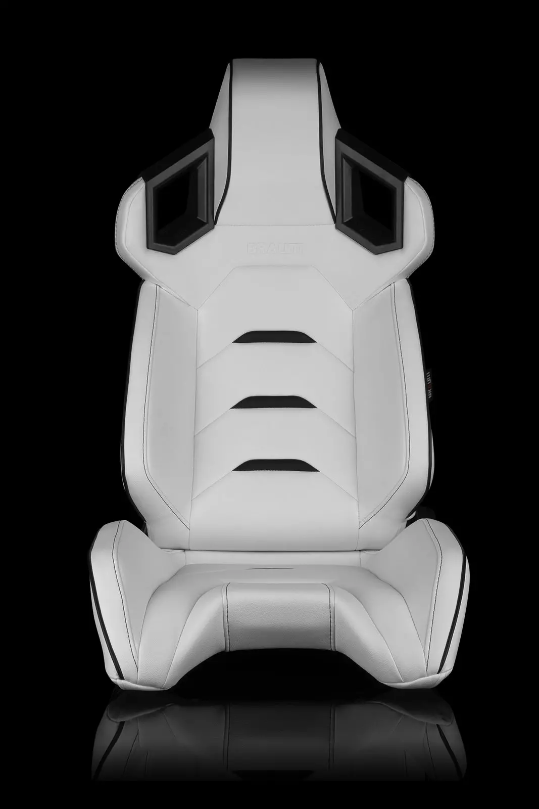 Braum Alpha-X Series Racing Seats (White & Black) – Pair (Brr5-Whbk) 2