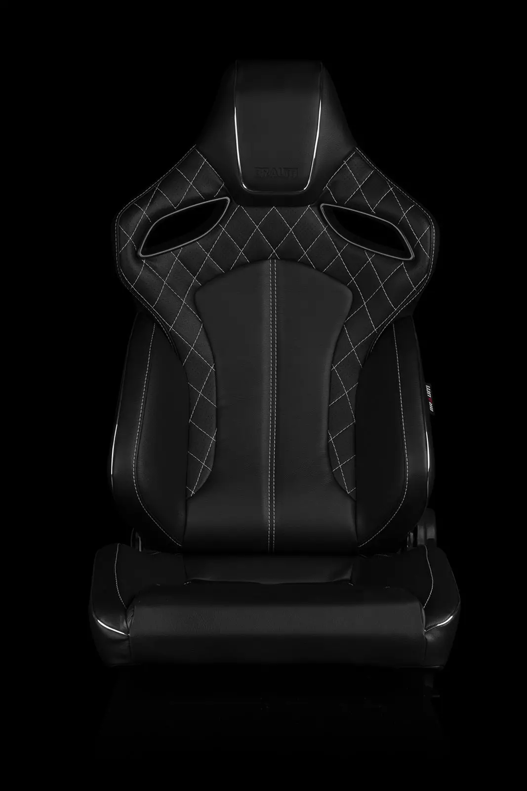 Braum Orue Series Racing Seats (Diamond Ed. | White Stitching) – Pair (Brr6-Bdws) 2