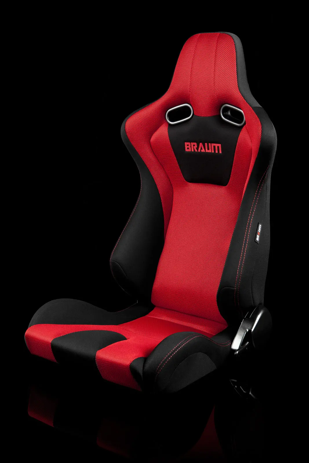Braum Venom Series Racing Seats (Black & Red) – Pair (Brr7-Bkrd) 1