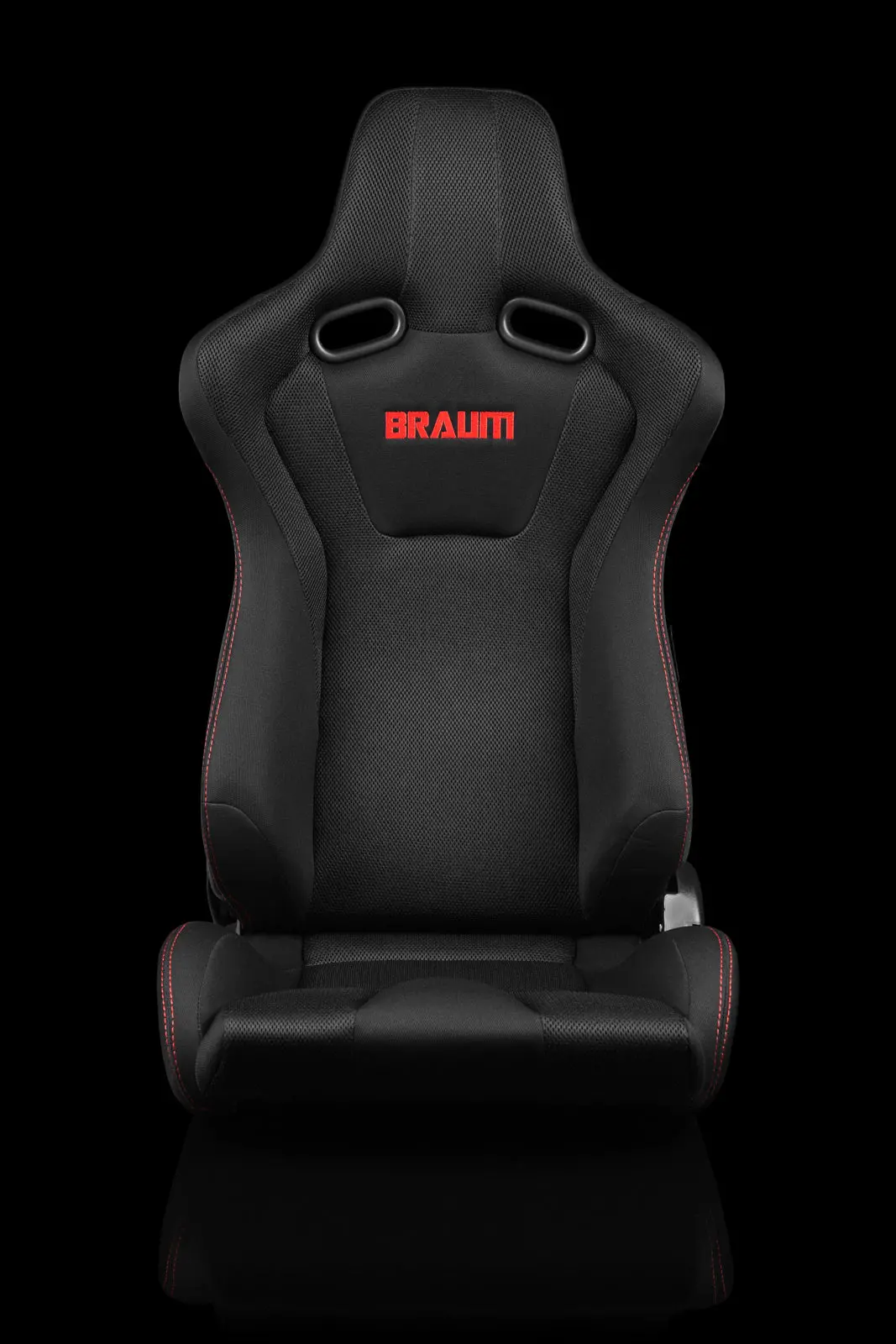 Braum Venom Series Racing Seats (Red Stitching) – Pair (Brr7-Bkrs) 2