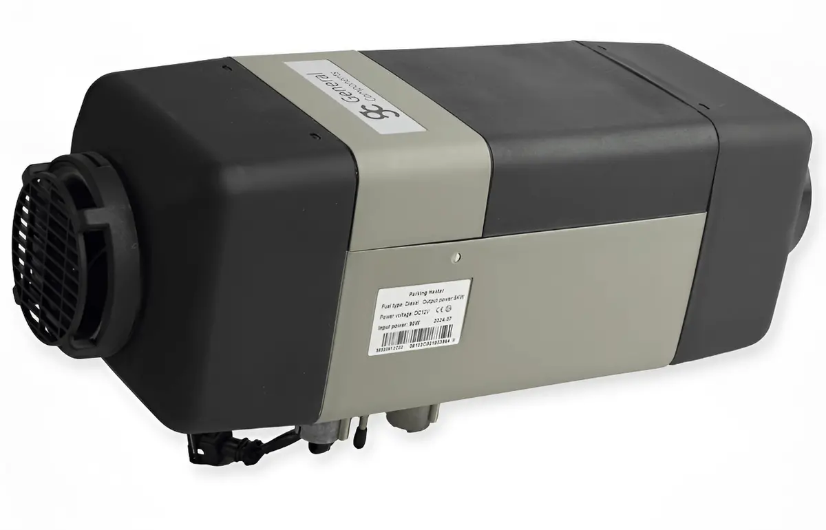 Bison 5000A Xl Gasoline Bunk Air Heater Kit W Analog Controller For Large Van, Box Trucks, And Rv's 1