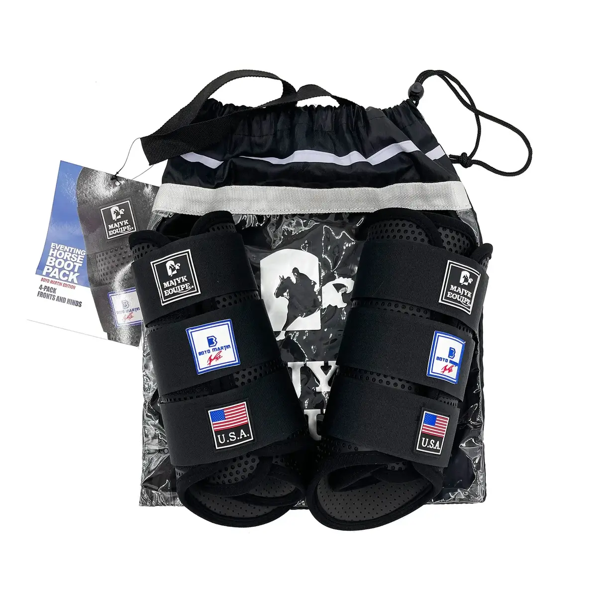 Majyk Equipe® Eventing 4 Pack - (Fronts And Hinds) Boyd Martin Series 1