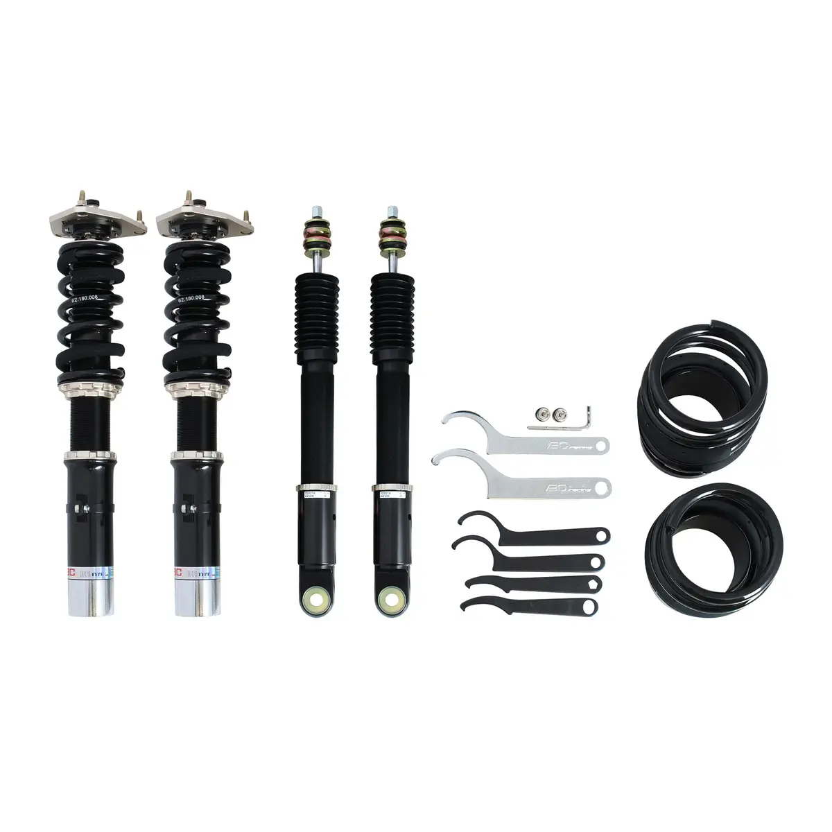 Bc Racing Br Series Coilovers 84-87 Toyota Corolla W/O Front Spindle - Weld In C-14-Br 1