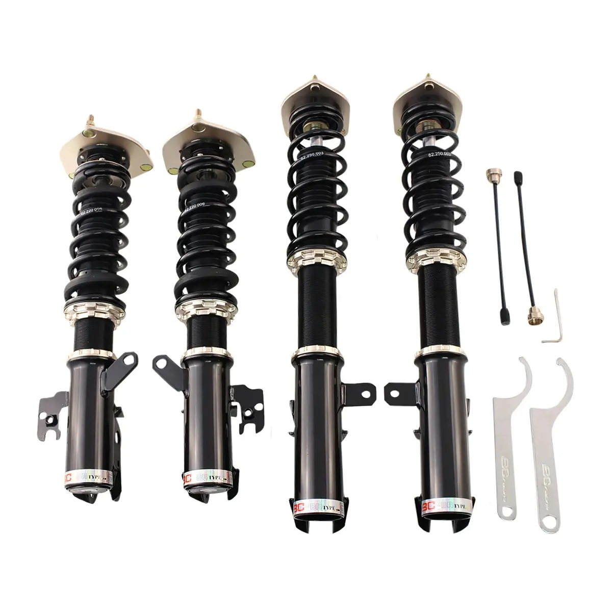 Bc Racing Br Series Coilovers : 07-11 Toyota Camry With Rear Top Plates C-17-Br 1