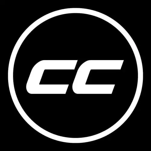 Cc Circle Logo Sticker 1