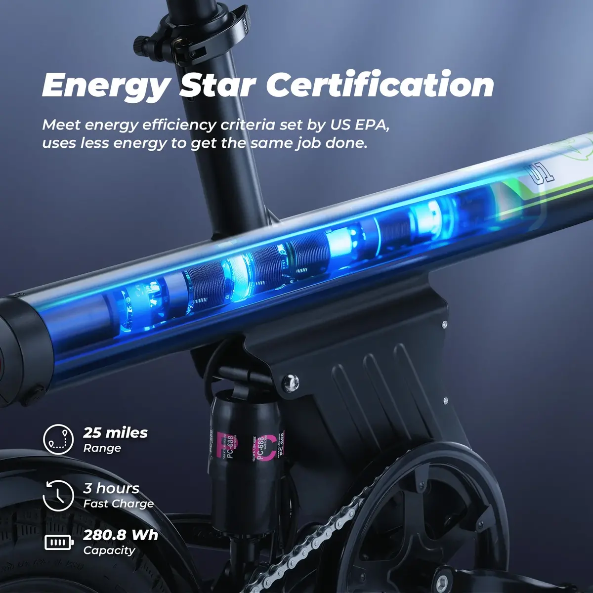 36V 7.8Ah Battery For U1 Electric Bike 1