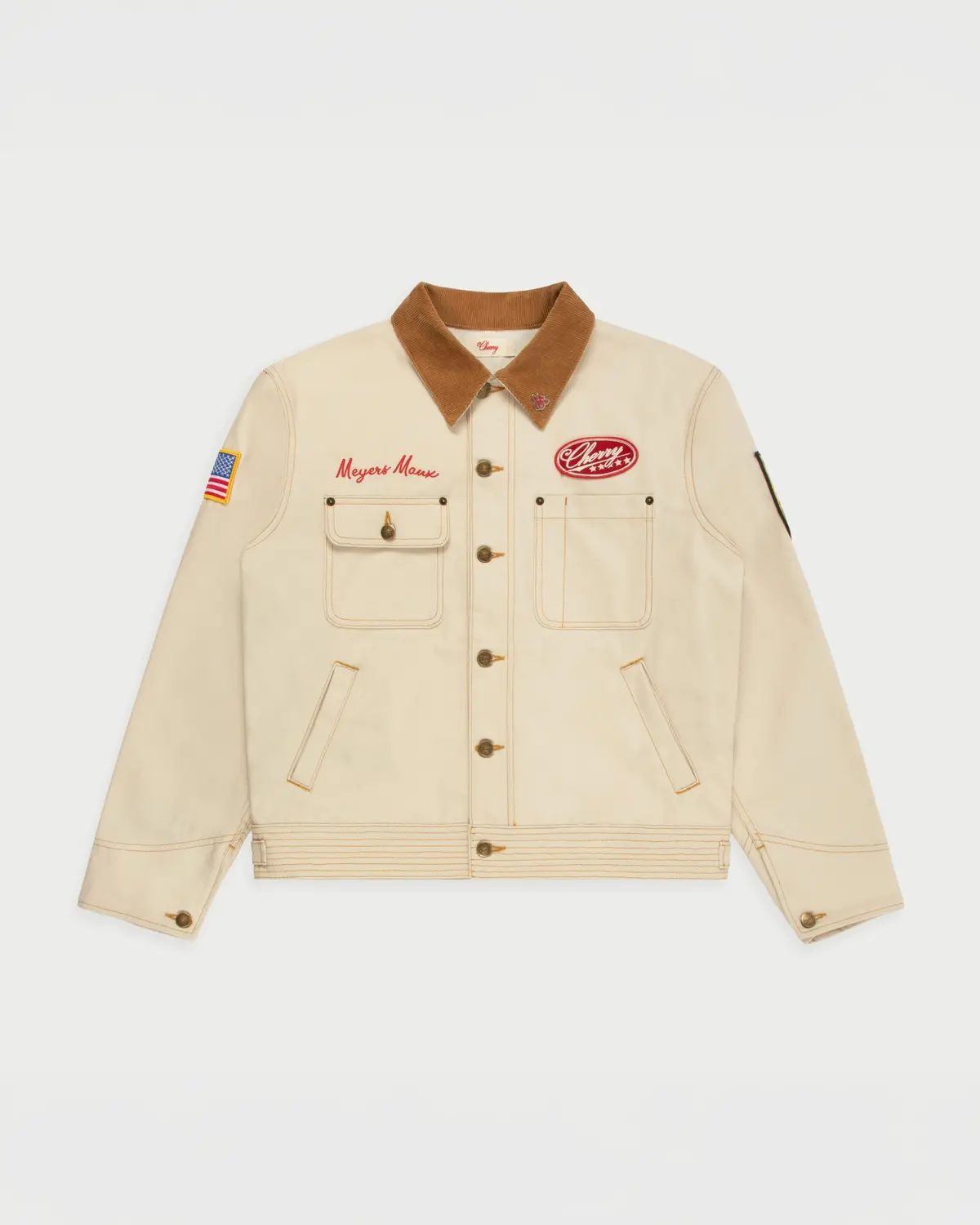 Meyers Manx X Cherry Canvas Mechanic Jacket 1